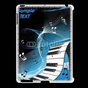 Coque iPad 2/3 Abstract piano