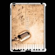 Coque iPad 2/3 Dirty music background