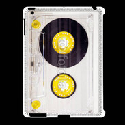 Coque iPad 2/3 Cassette audio transparente 1