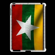 Coque iPad 2/3 Drapeau Birmanie