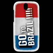Coque HTC One SV Go to Brasil
