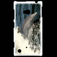 Coque Nokia Lumia 720 Coque Dauphin et vague