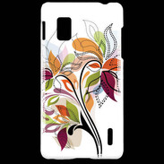 Coque LG Optimus G Fleurs