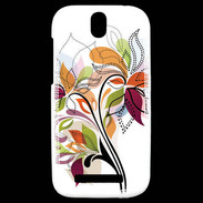 Coque HTC One SV Fleurs