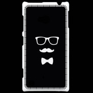 Coque Nokia Lumia 720 moustache & noeud 1