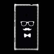 Coque Nokia Lumia 520 moustache & noeud 1