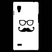 Coque LG Optimus L9 moustache 1