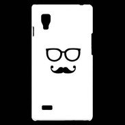 Coque LG Optimus L9 moustache 2