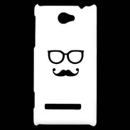 Coque HTC Windows Phone 8S moustache 2