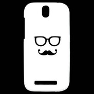 Coque HTC One SV moustache 2