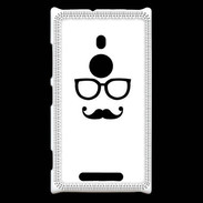 Coque Nokia Lumia 925 moustache 2