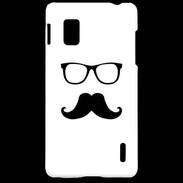 Coque LG Optimus G moustache 3