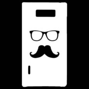 Coque LG Optimus L7 moustache 3