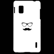 Coque LG Optimus G moustache 4
