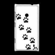 Coque Nokia Lumia 520 pattes de chats/chiens 1