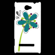 Coque HTC Windows Phone 8S fleurs 2