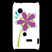 Coque Sony Xperia Typo fleurs 3