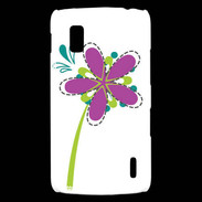 Coque LG Nexus 4 fleurs 4