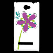 Coque HTC Windows Phone 8S fleurs 4