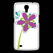 Coque Samsung Galaxy Mega fleurs 4