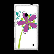 Coque Nokia Lumia 520 fleurs 4