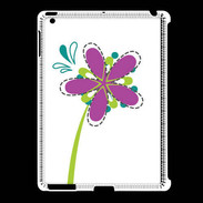 Coque iPad 2/3 fleurs 4