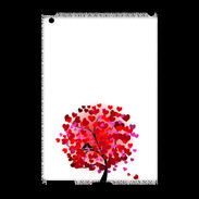Coque iPad 2/3 Arbre coeurs