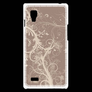 Coque LG Optimus L9 motif fleuri 4