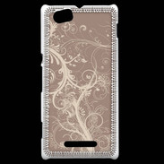 Coque Sony Xperia M motif fleuri 4