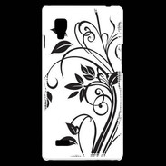 Coque LG Optimus L9 motif fleurs 2