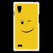 Coque LG Optimus L9 smiley 1