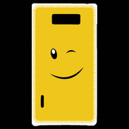 Coque LG Optimus L7 smiley 1
