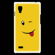 Coque LG Optimus L9 smiley 2
