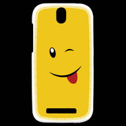 Coque HTC One SV smiley 2