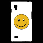 Coque LG Optimus L9 smiley 3