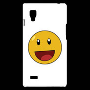 Coque LG Optimus L9 smiley 4
