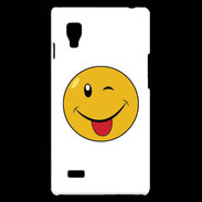 Coque LG Optimus L9 smiley 5