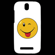 Coque HTC One SV smiley 5