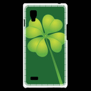 Coque LG Optimus L9 trèfle 1