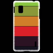 Coque LG Optimus G couleurs 