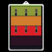 Porte clés personnalisé couleurs 