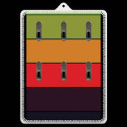 Porte clés personnalisé couleurs 