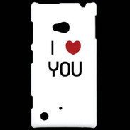 Coque Nokia Lumia 720 I love you