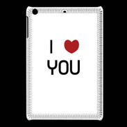 Coque iPadMini I love you