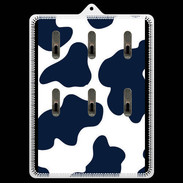 Porte clés personnalisé vache bleue 
