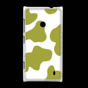 Coque Nokia Lumia 520 vache verte