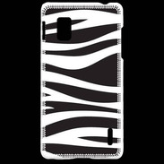 Coque LG Optimus G zèbre