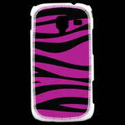 Coque Samsung Galaxy Ace 2 zèbre rose & noir