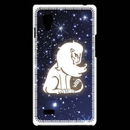 Coque LG Optimus L9 zodiaque lion