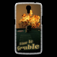 Coque Samsung Galaxy Mega Poker flamme